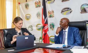 PS Roads with Lead Evaluation Officer from World Bank-Independent Evaluation Group Mission 