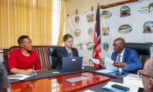 PS Roads with Lead Evaluation Officer from World Bank-Independent Evaluation Group Mission 