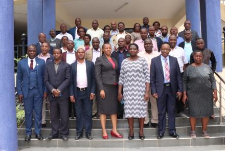 KETRB CEO and Engineering Technology Professionals from Ministry of Water, Sanitation and Irrigation, State Department for Water and Sanitation held a consultative meeting on sensitization of provisions of ENGINEERING TECHNOLOGY ACT 530A AND ROLE OF KETRB in their professional development