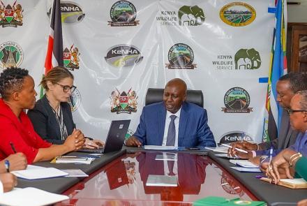 WORLD BANK-INDEPENDENT EVALUATION GROUP MISSION TO KENYA ON ENVIRONMENTAL AND SOCIAL FRAMEWORK (ESF) MEETING AT STATE DEPARTMENT FOR ROADS OFFICES CHAIRED BY THE PS FOR ROADS